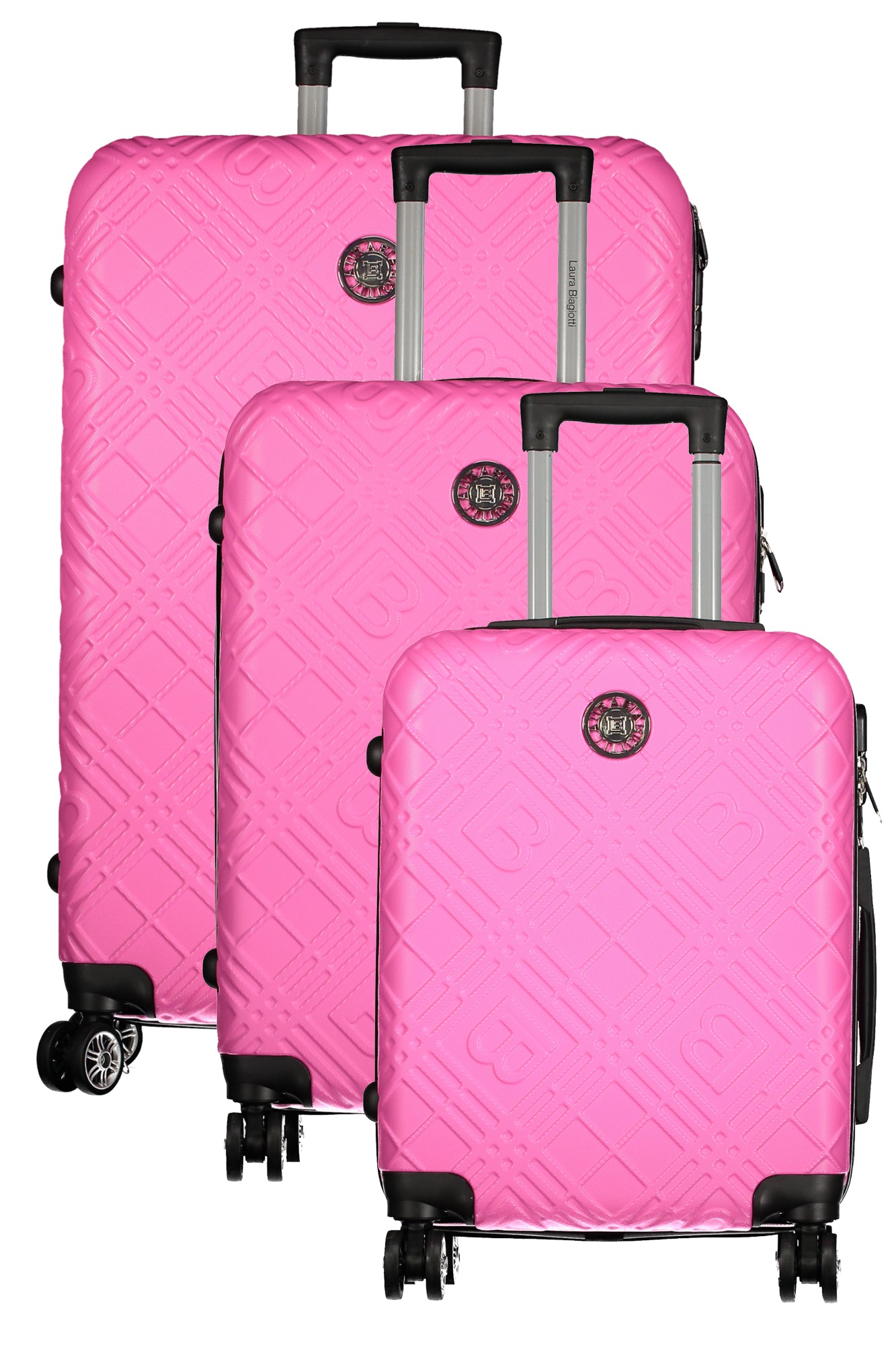 LAURA BIAGIOTTI GROSSER TROLLEY FRAUEN ROSA Hauptbild