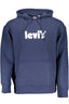 LEVI'S HERREN SWEATSHIRT BLAU OHNE REISSVERSCHLUSS