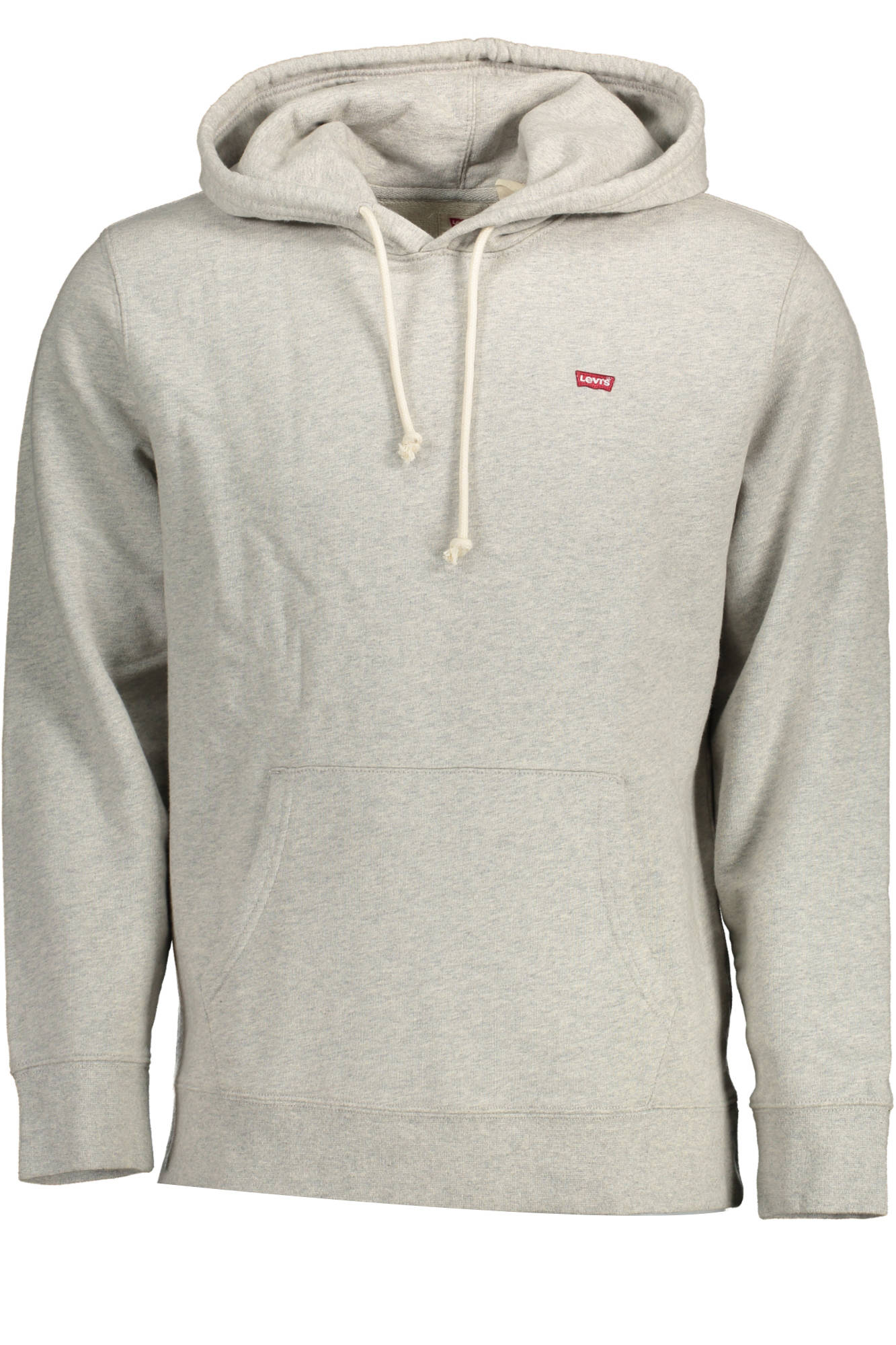 Levi's Sweatshirt Herren Grau – Kapuzenpullover aus Baumwolle für Herbst/Winter Grau