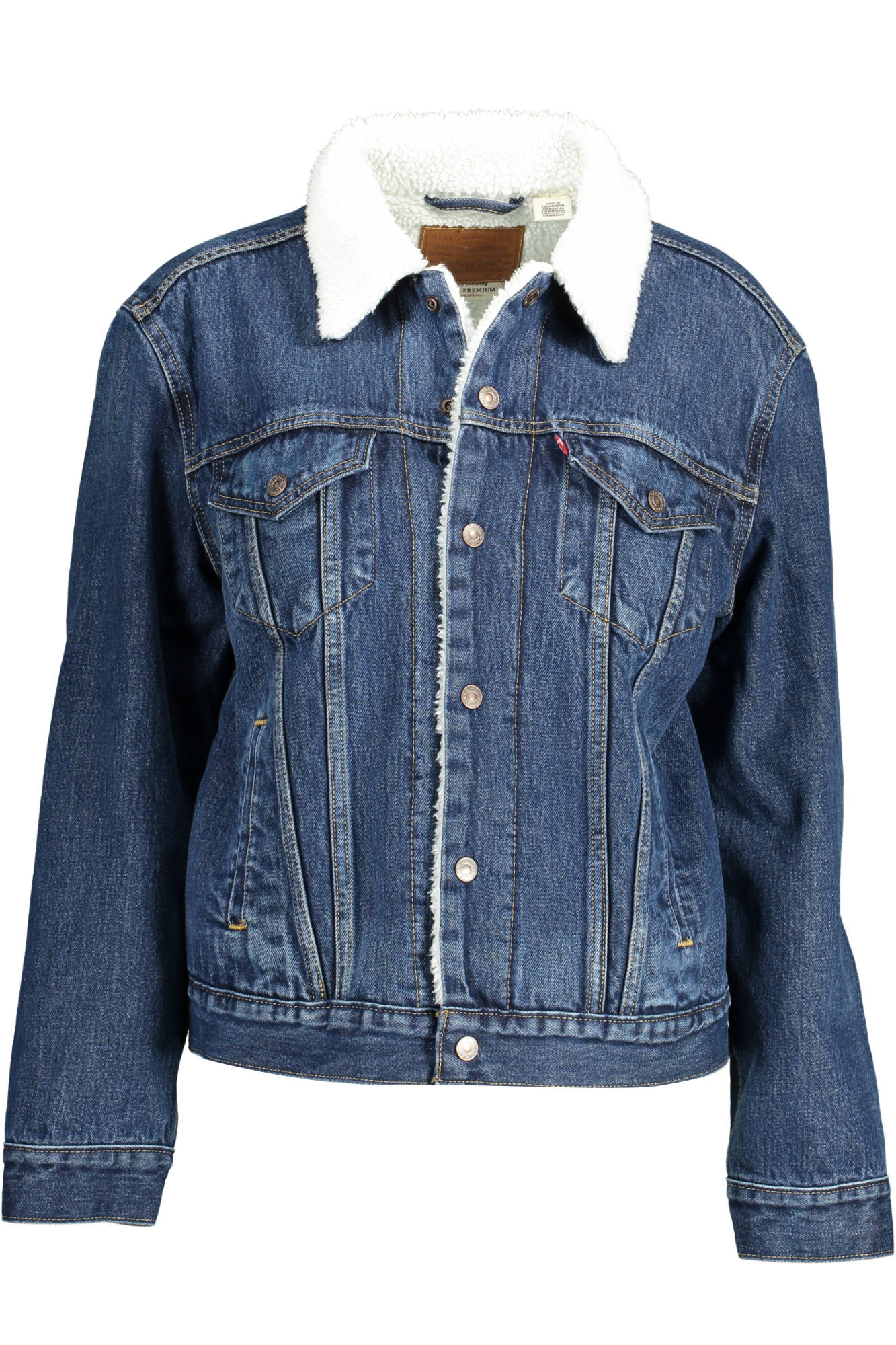 LEVI'S JEANSJACKE DAMEN BLAU Hauptbild