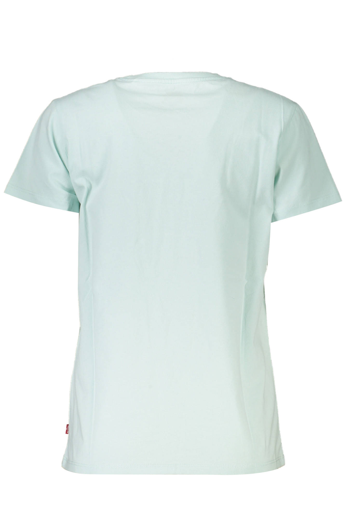 Levi's Kurzarm-T-Shirt Damen Blau – Baumwolle Logo-Print | soulluna.de Hellblau