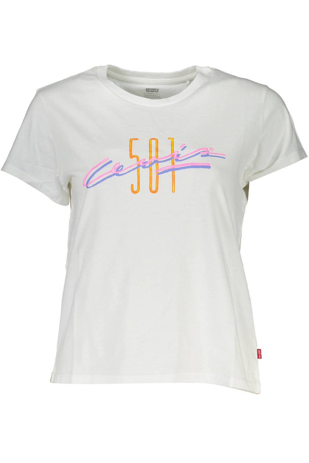 LEVI'S KURZARM-T-SHIRT DAMEN WEISS