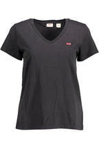 LEVI'S KURZARM-T-SHIRT DAMEN SCHWARZ