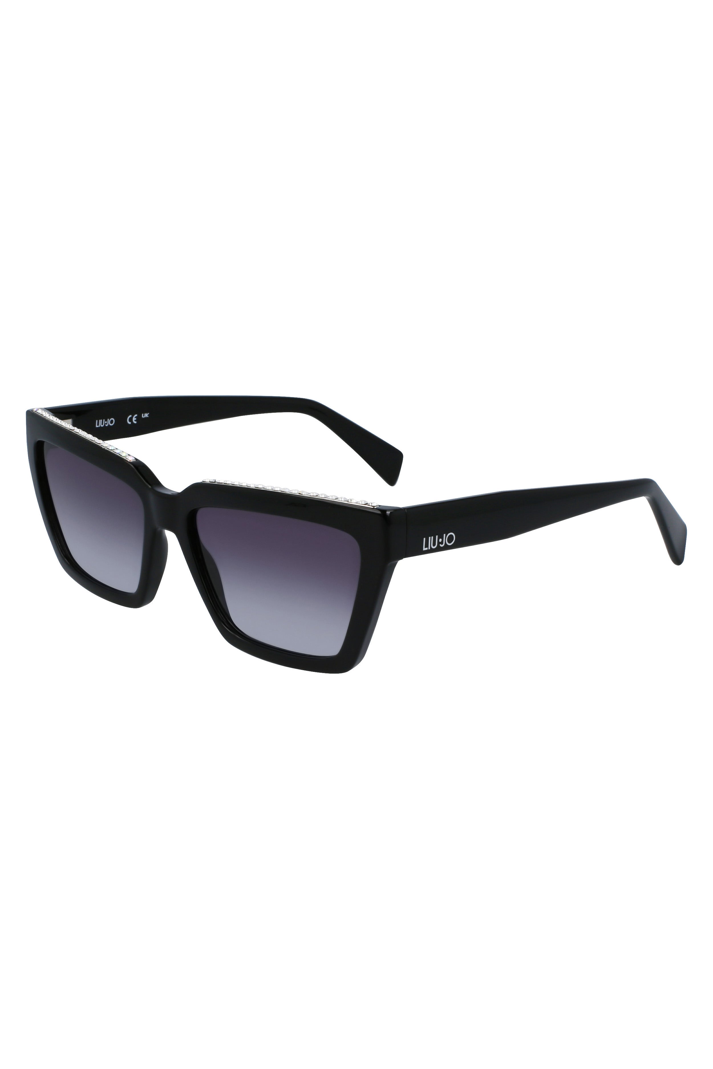 Liu Jo Schwarze Damen-Sonnenbrille Schwarz