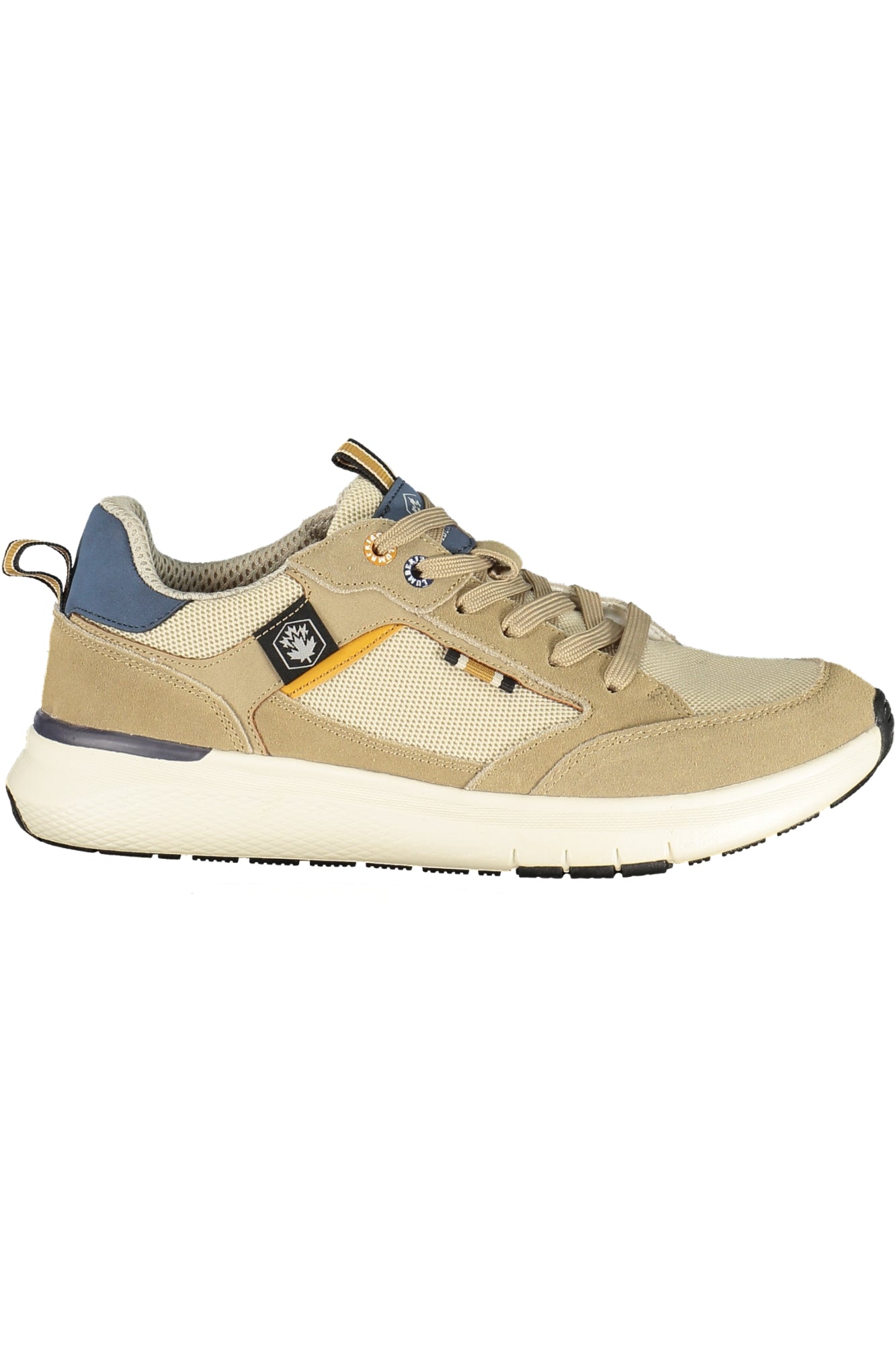 LUMBERJACK Herren Sneaker – Sportschuh mit Schnürsenkeln Beige
