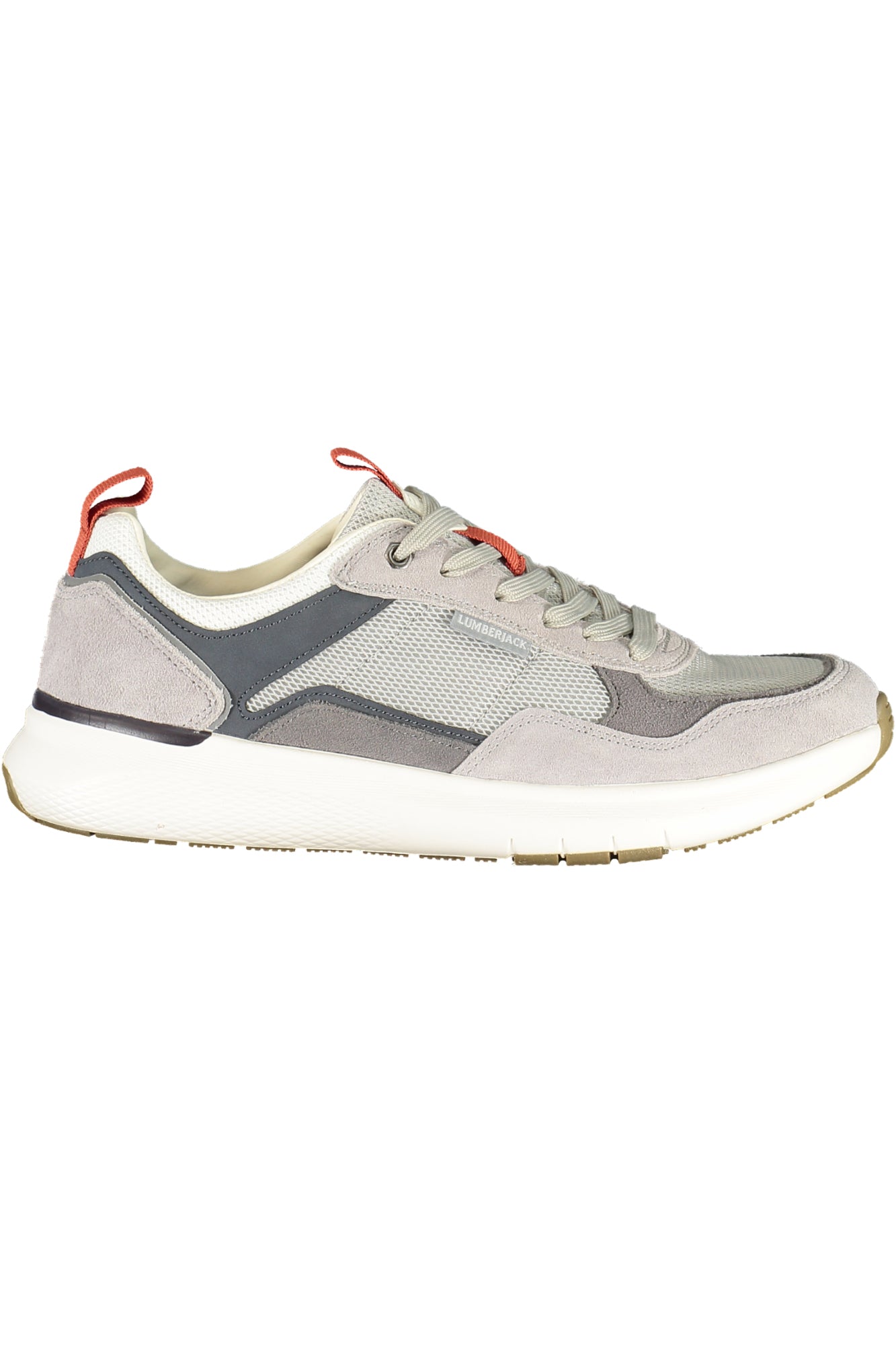 LUMBERJACK Herren Sneaker – Sportschuh mit Schnürsenkeln Grau