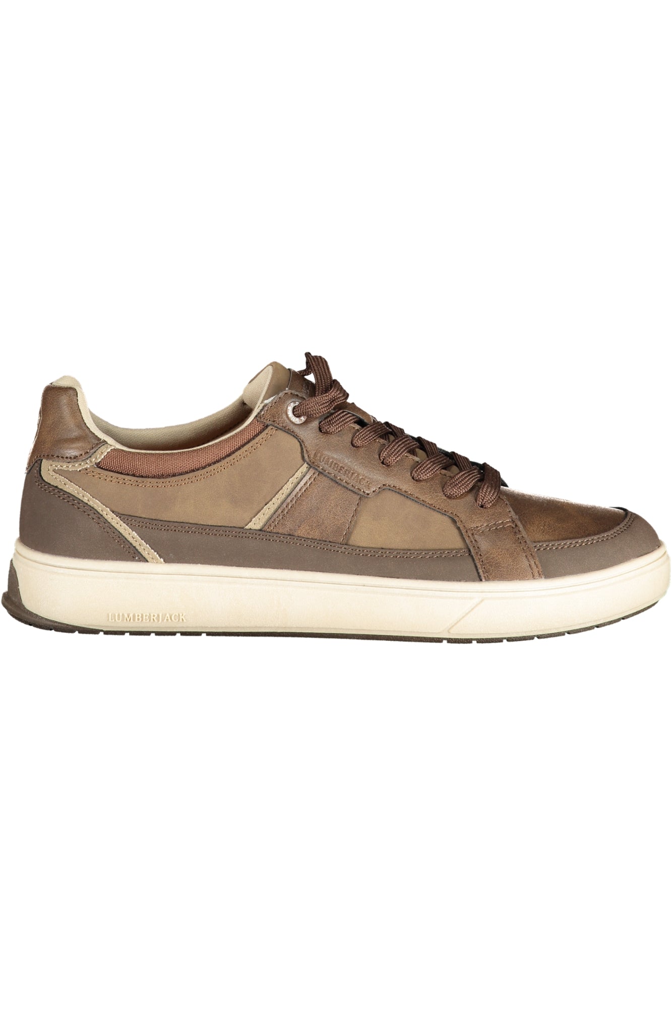LUMBERJACK Herren Sportschuhe Braun – Sneaker für Herbst/Winter mit herausnehmbarem Fußbett Braun