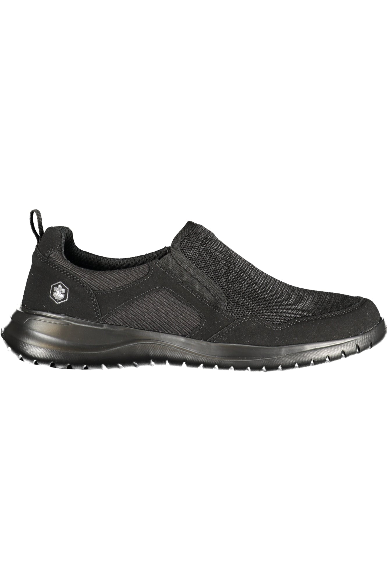 LUMBERJACK Herren Sneaker – Sportschuh mit Gummizug Schwarz Hauptbild