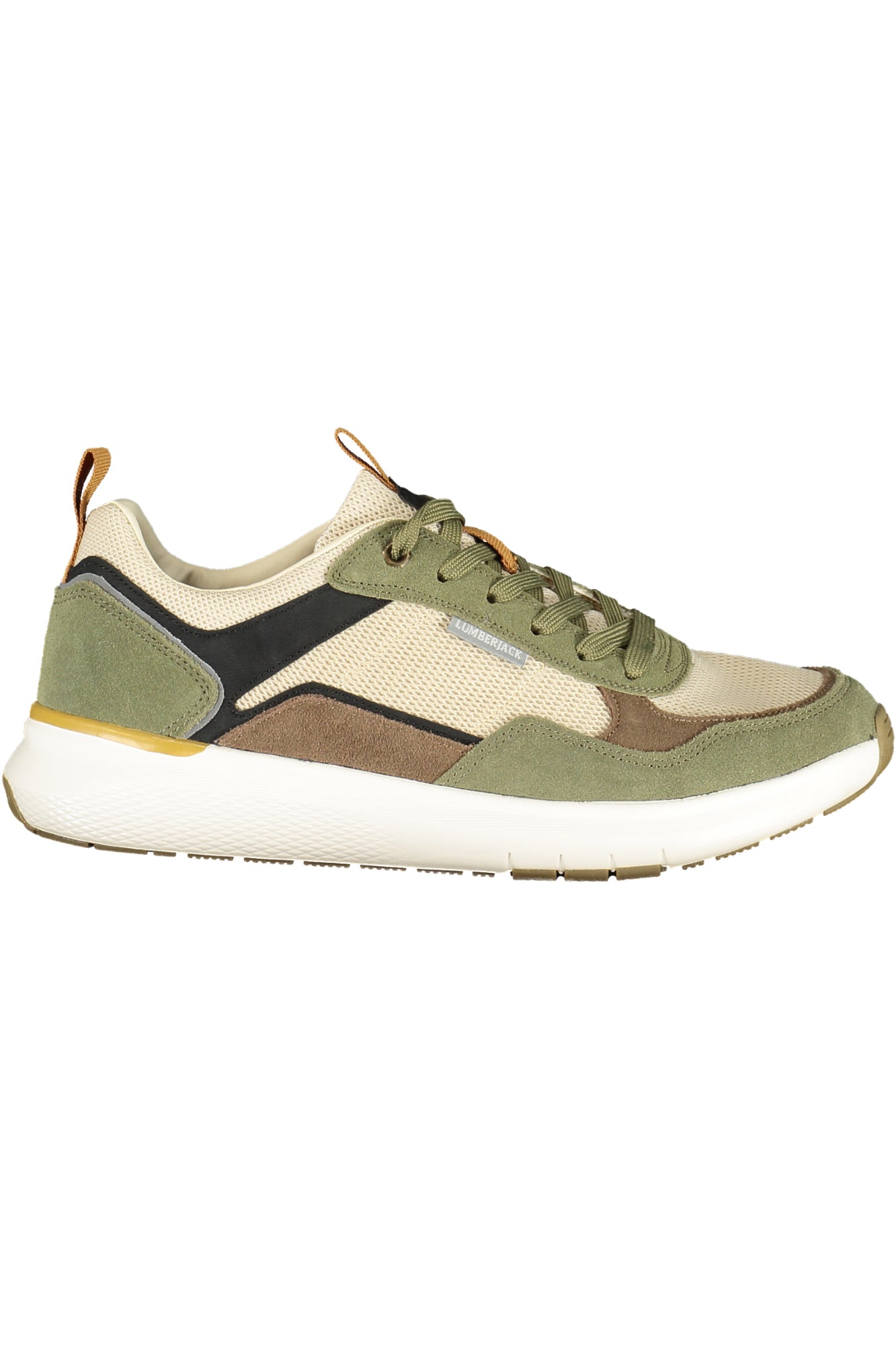 LUMBERJACK Herren Sneaker – Sportschuh mit Schnürsenkeln Grün Hauptbild