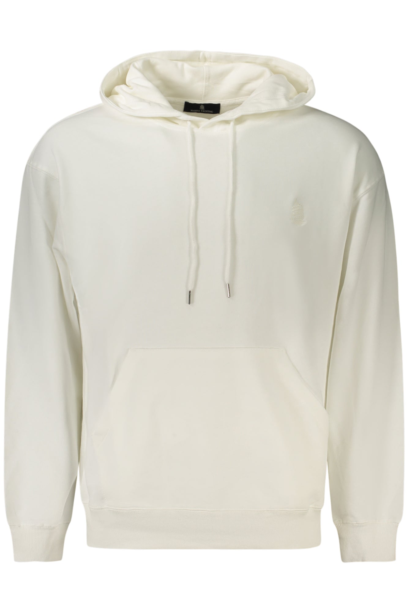 MARINA YACHTING Herren Sweatshirt – mit Kapuze, Fleece Weiß