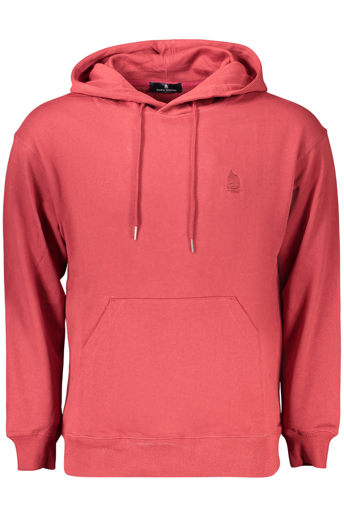 MARINA YACHTING Herren Sweatshirt – mit Kapuze, Fleece Rot