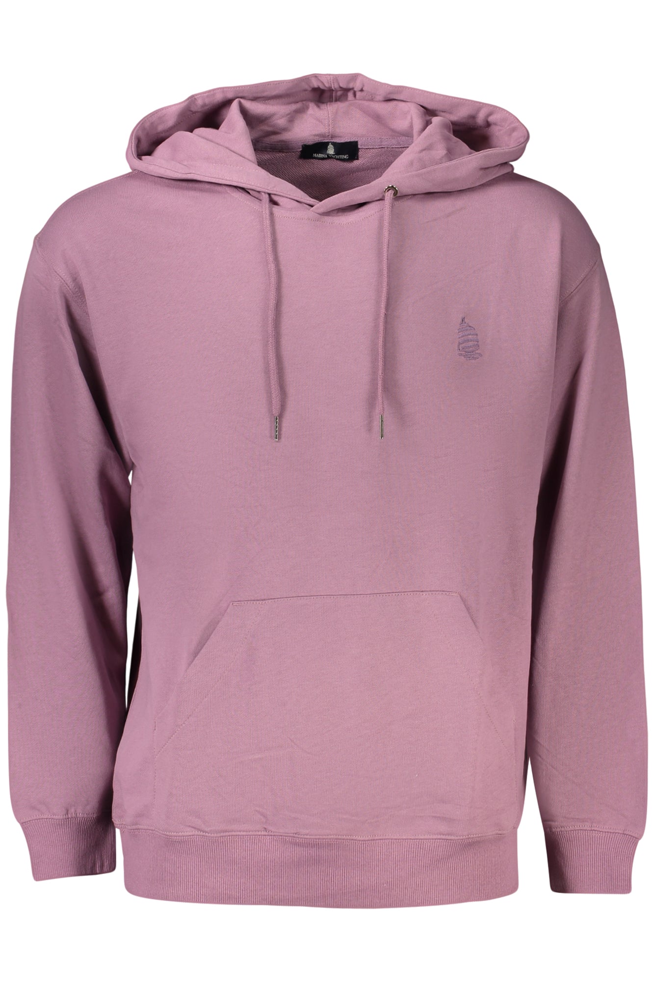 MARINA YACHTING Herren Sweatshirt – mit Kapuze, Fleece Violett