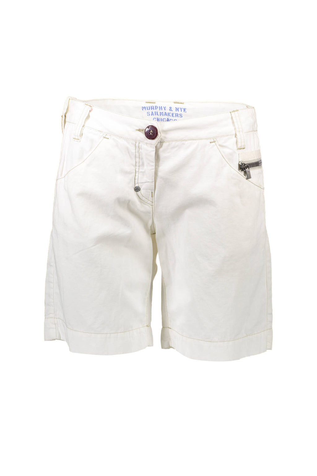 MURPHY & NYE WEISSE BERMUDA-HOSE FÜR DAMEN