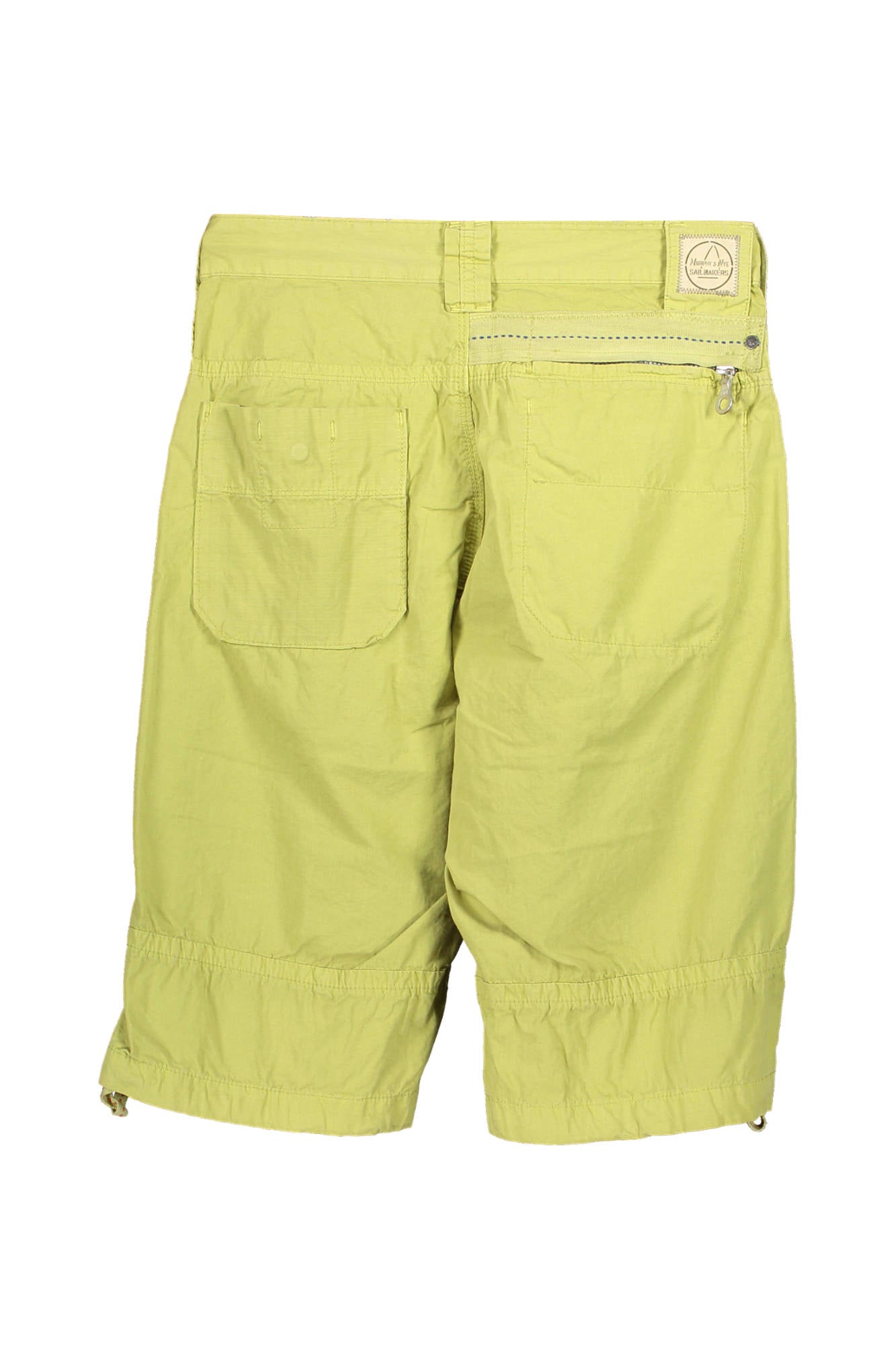 MURPHY&NYE Bermuda Hose Herren – Green Man Modell mit 4 Taschen für Sommer Grün