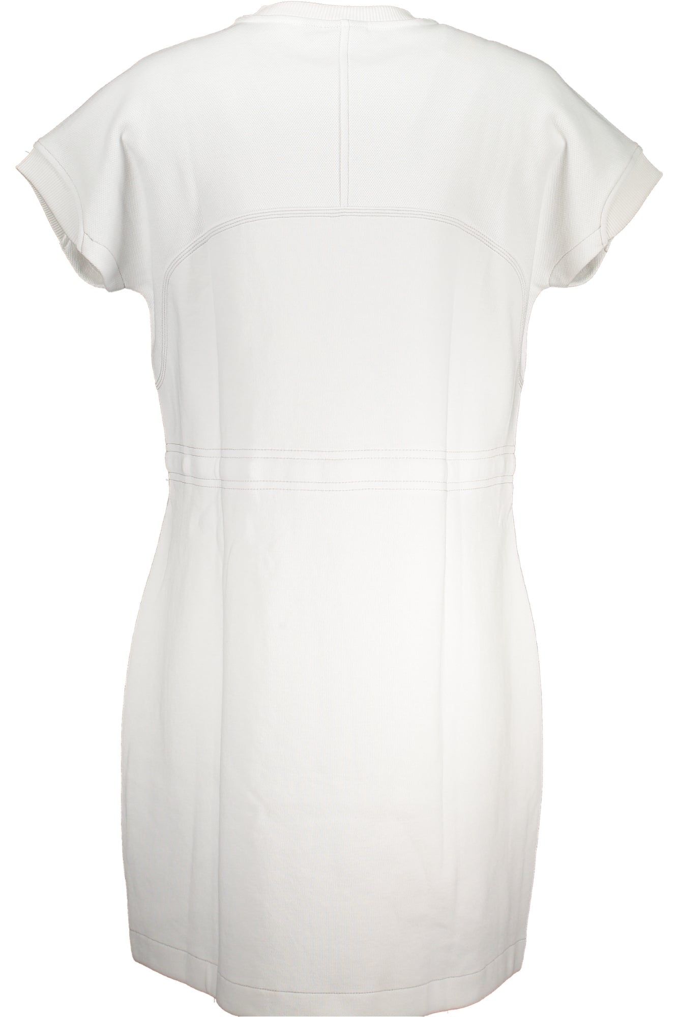NAPAPIJRI Damen-Sportkleid Weiß – Kurze Ärmel mit Logo-Applikation | soulluna.de Weiß