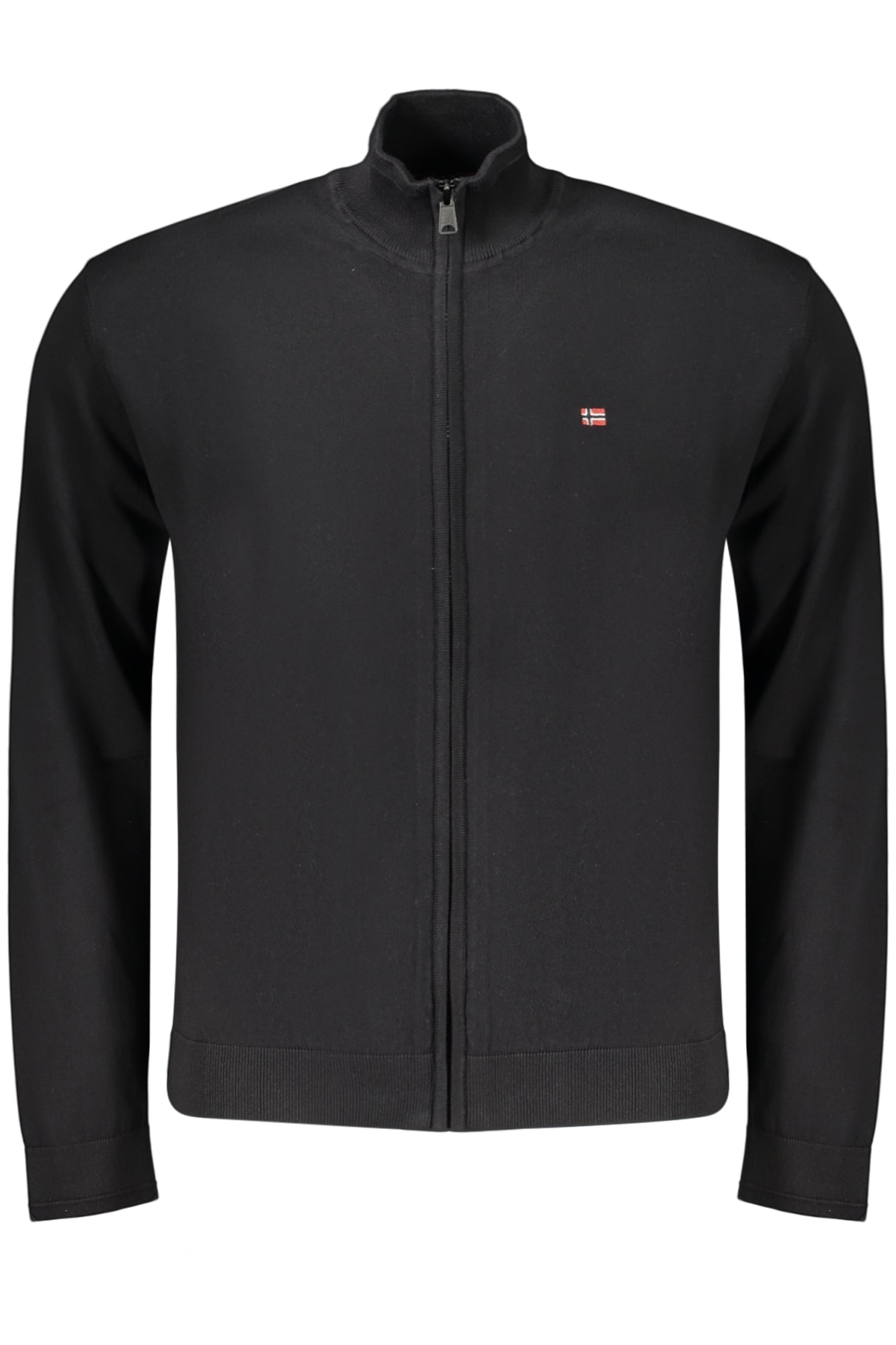 NAPAPIJRI Herren Oberteile – Langärmlige Strickjacke Schwarz