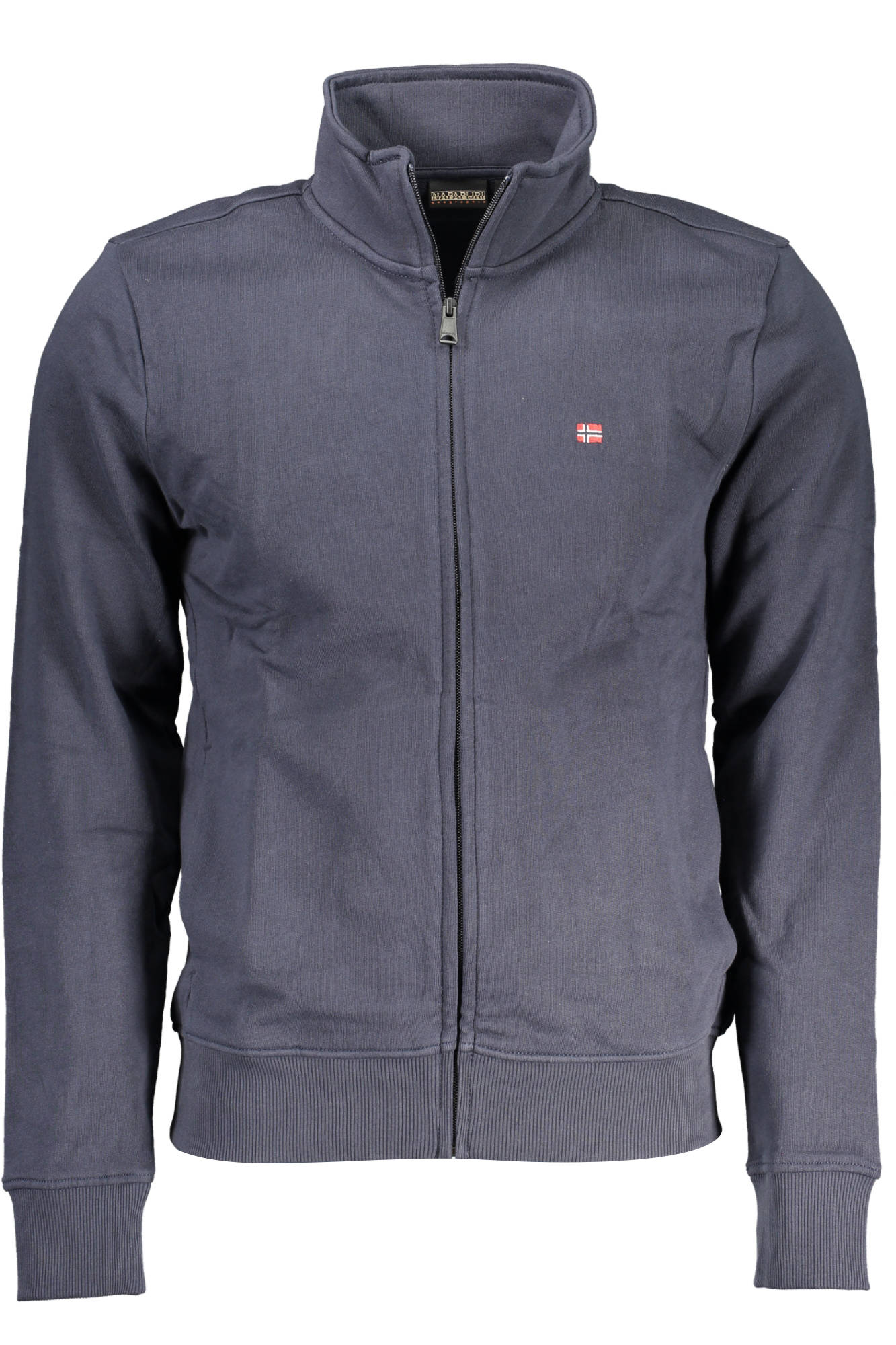 NAPAPIJRI HERREN-SWEATSHIRT MIT ZIP-UP BLAU