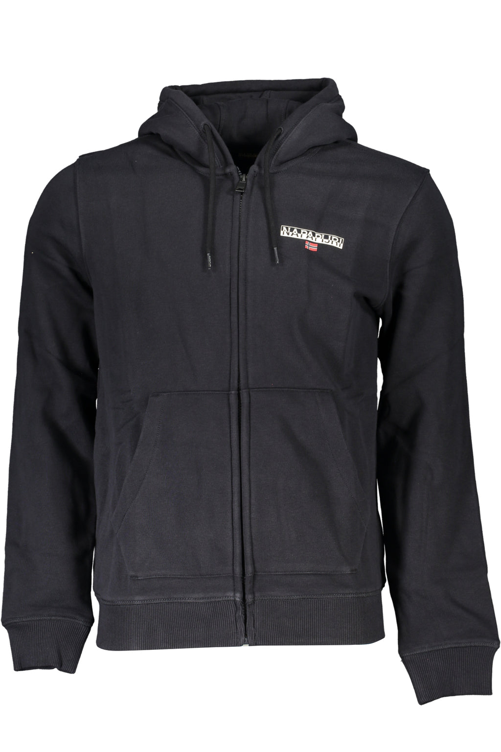 NAPAPIJRI HERREN-SWEATSHIRT MIT SCHWARZEM ZIP