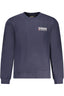 Napapijri Blaues Sweatshirt Für Herren Mit Reissverschluss Blau