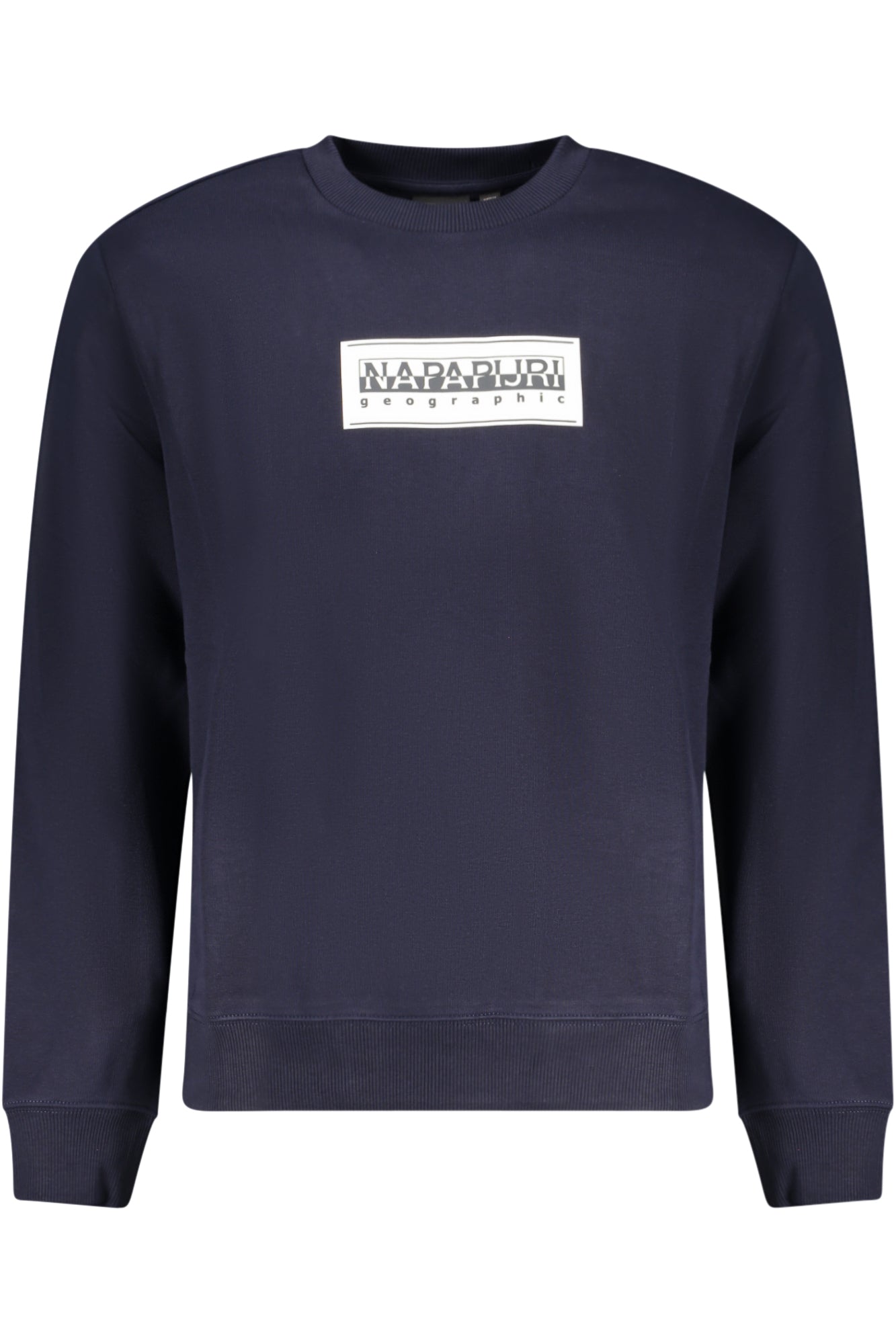 Napapijri Schwarzes Herren-Sweatshirt Mit Reissverschluss Blau
