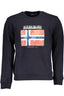 Napapijri Blaues Sweatshirt Für Herren Mit Reissverschluss Blau