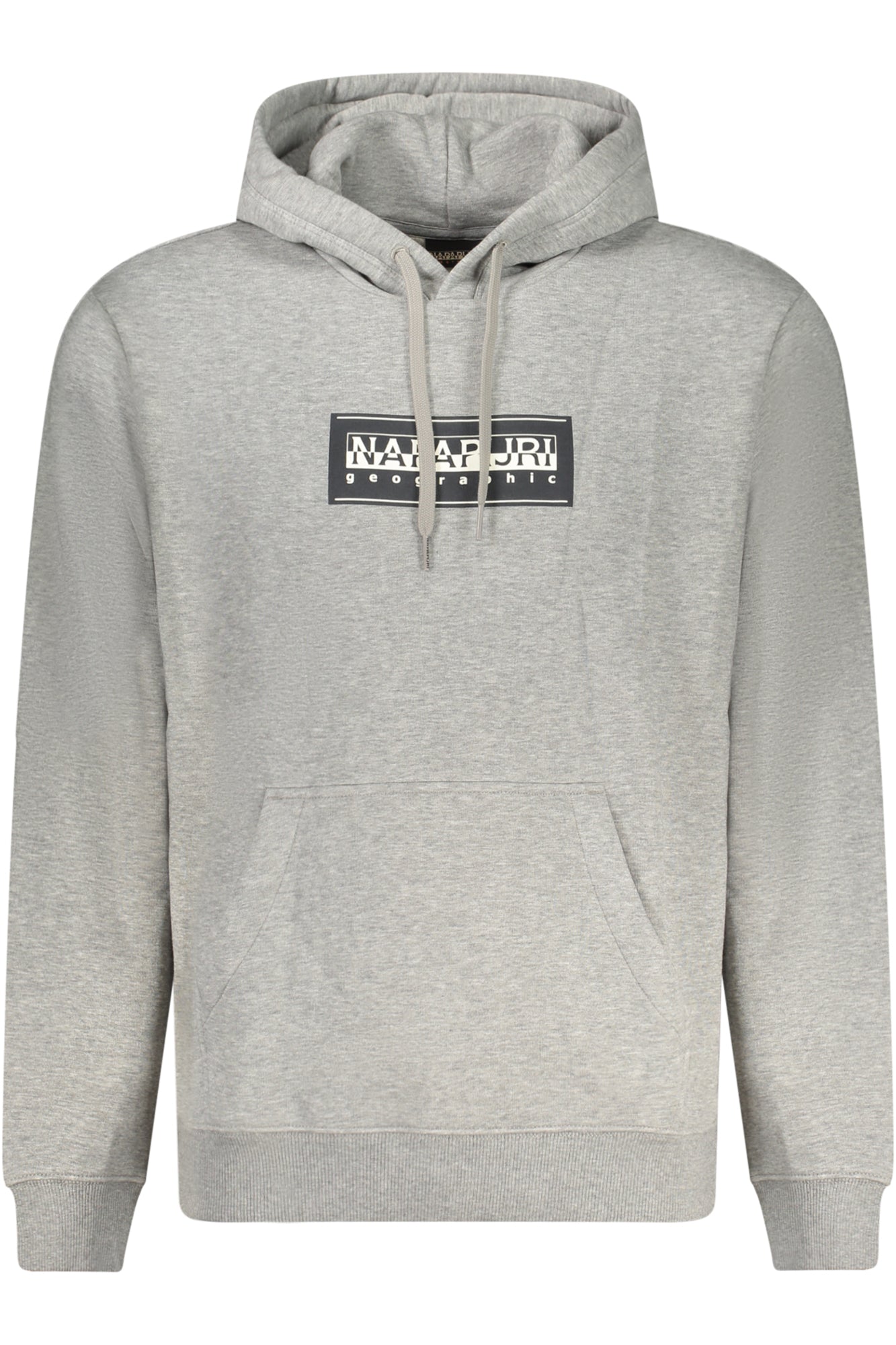 Napapijri Graues Sweatshirt Für Herren Mit Reissverschluss Grau