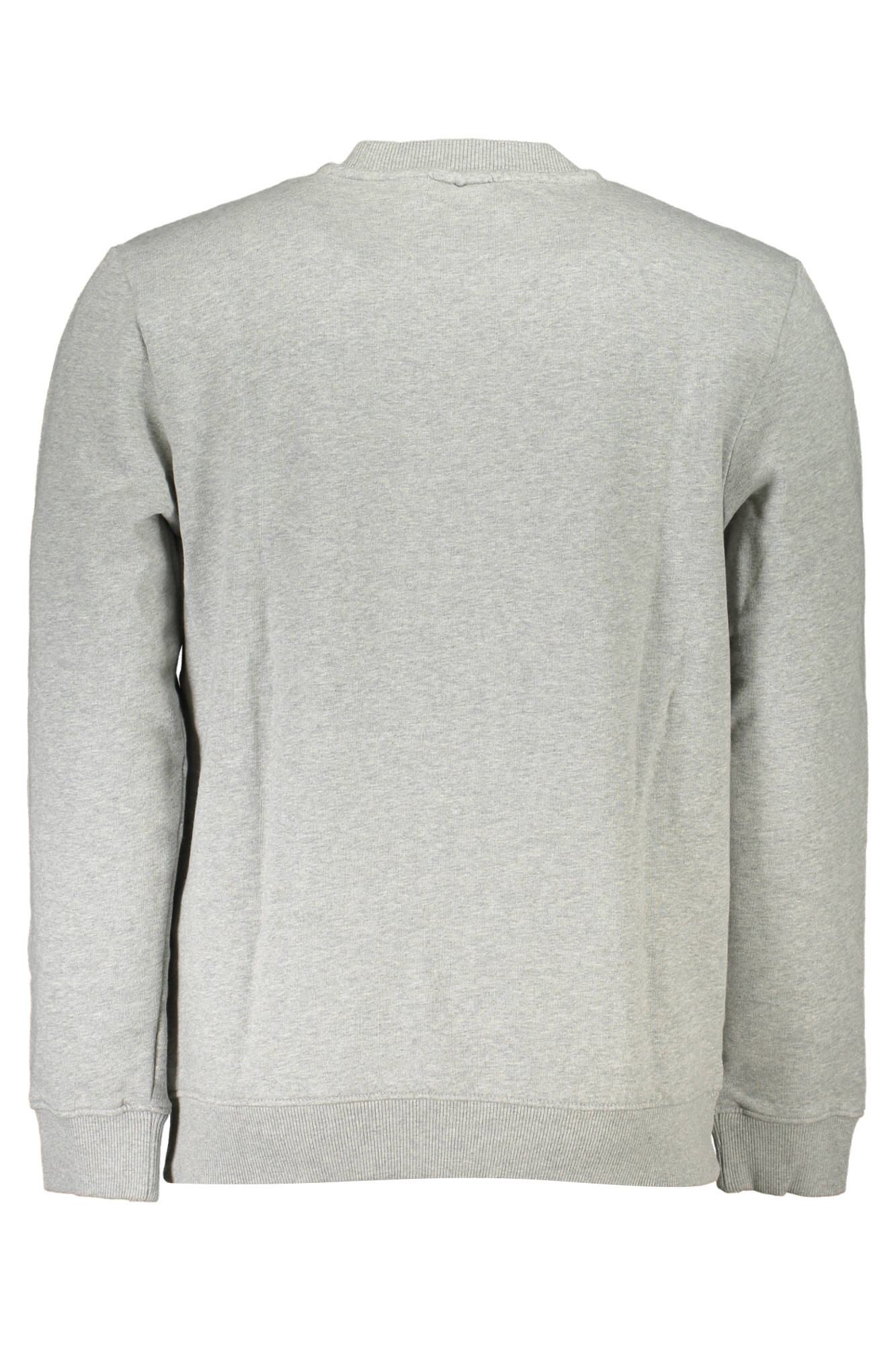 Napapijri Sweatshirt Herren mit Reißverschluss – Graues Fleece aus Bio-Baumwolle Grau