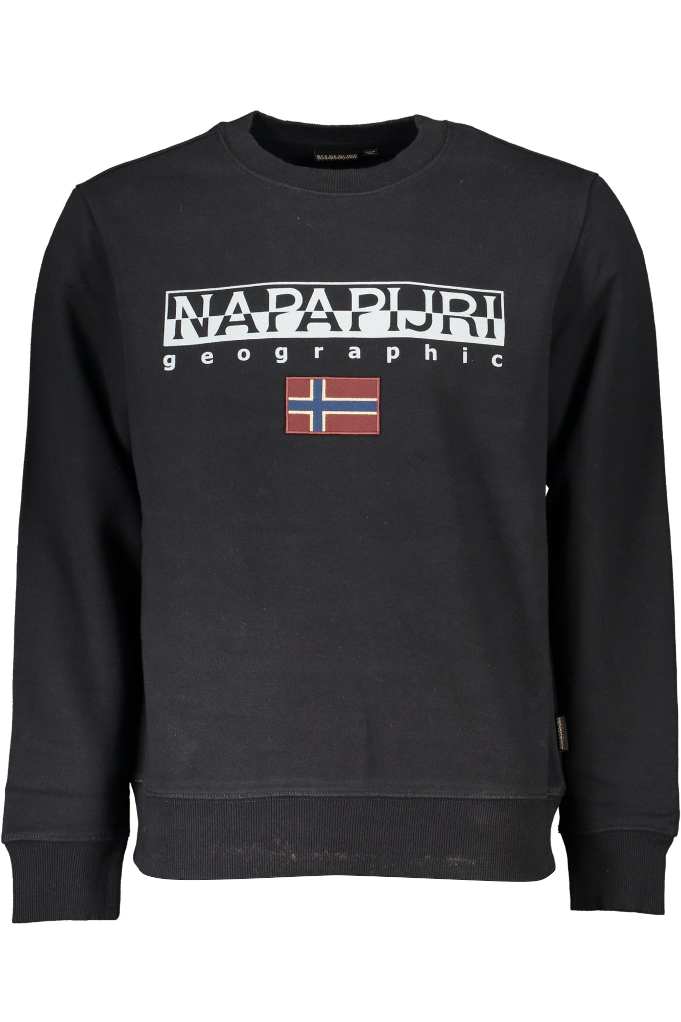 NAPAPIJRI SCHWARZES HERREN-SWEATSHIRT MIT REISSVERSCHLUSS Hauptbild