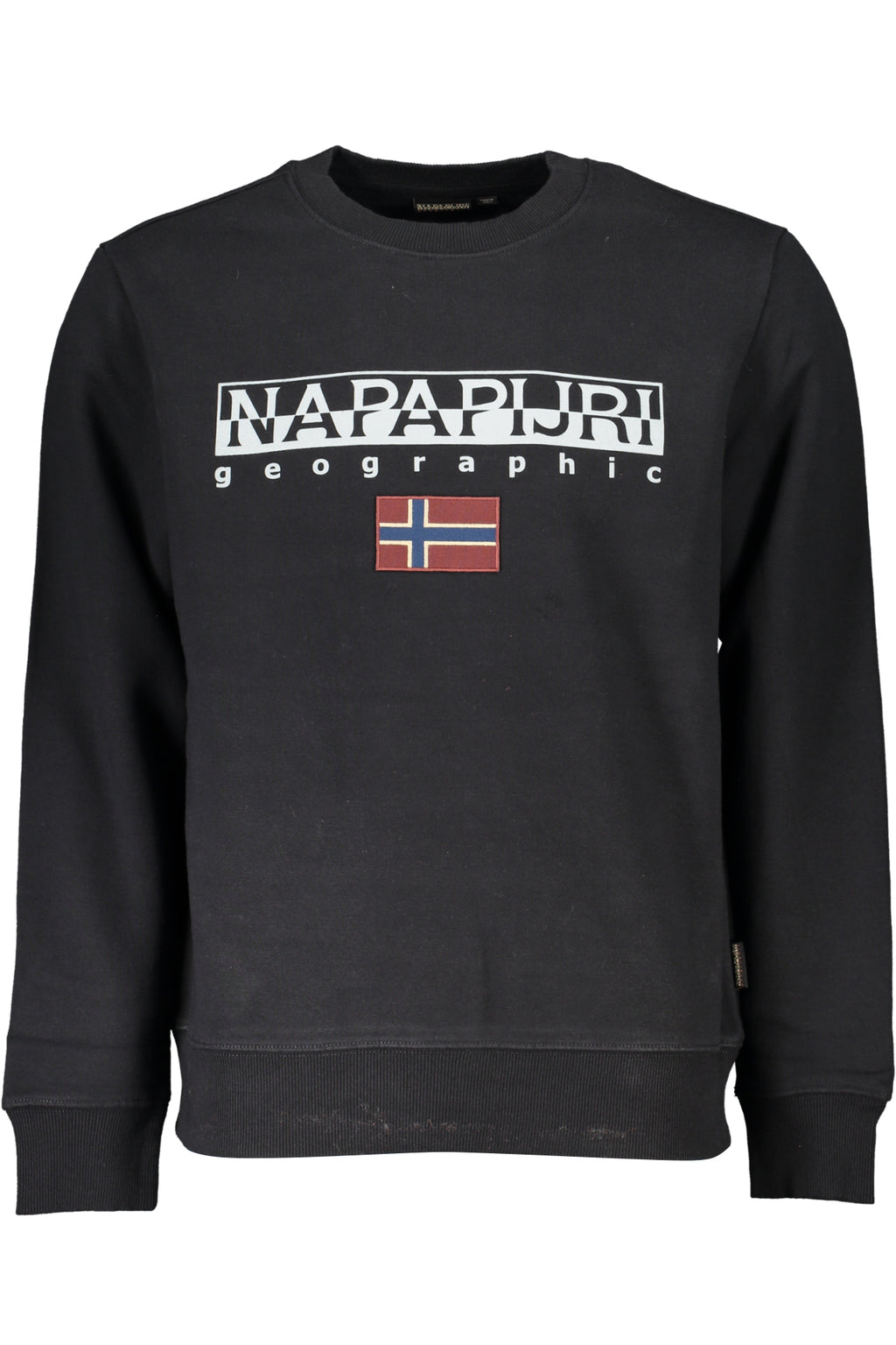 NAPAPIJRI SCHWARZES HERREN-SWEATSHIRT MIT REISSVERSCHLUSS