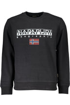 NAPAPIJRI SCHWARZES HERREN-SWEATSHIRT MIT REISSVERSCHLUSS