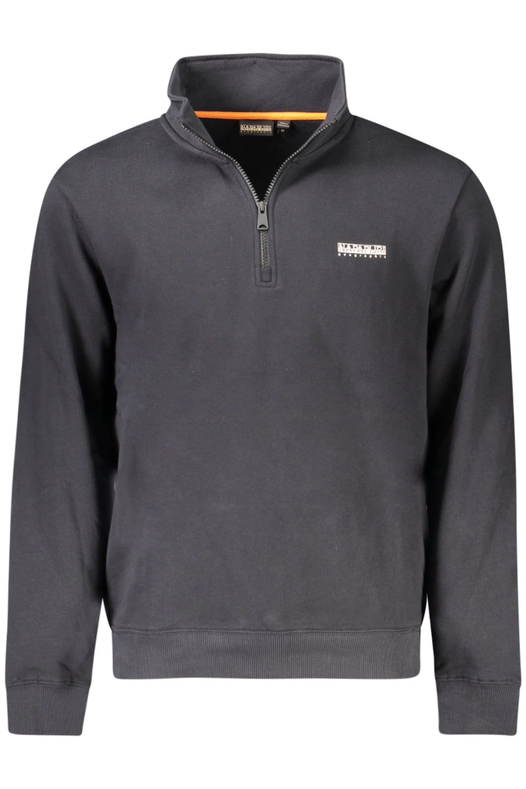 NAPAPIJRI HERREN-SWEATSHIRT MIT REISSVERSCHLUSS SCHWARZ