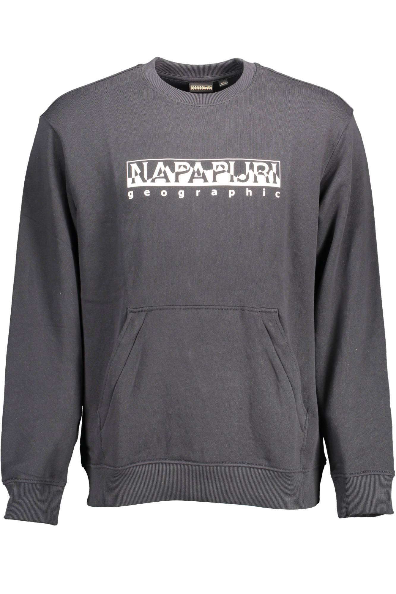 Napapijri Sweatshirt Ohne Reissverschluss Mann Schwarz Schwarz