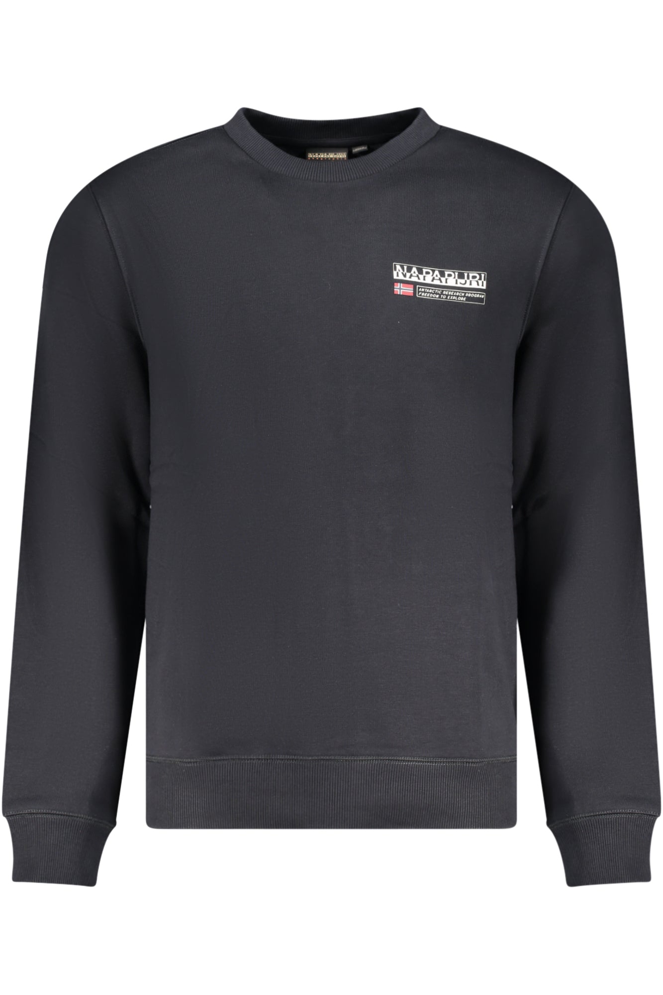 NAPAPIJRI SCHWARZES HERREN-SWEATSHIRT MIT ZIP-OUT Hauptbild