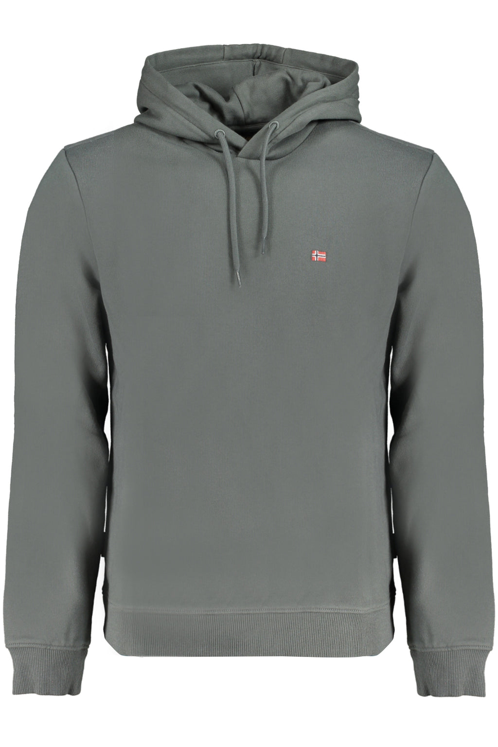 NAPAPIJRI GRÜNES HERREN-SWEATSHIRT MIT REISSVERSCHLUSS