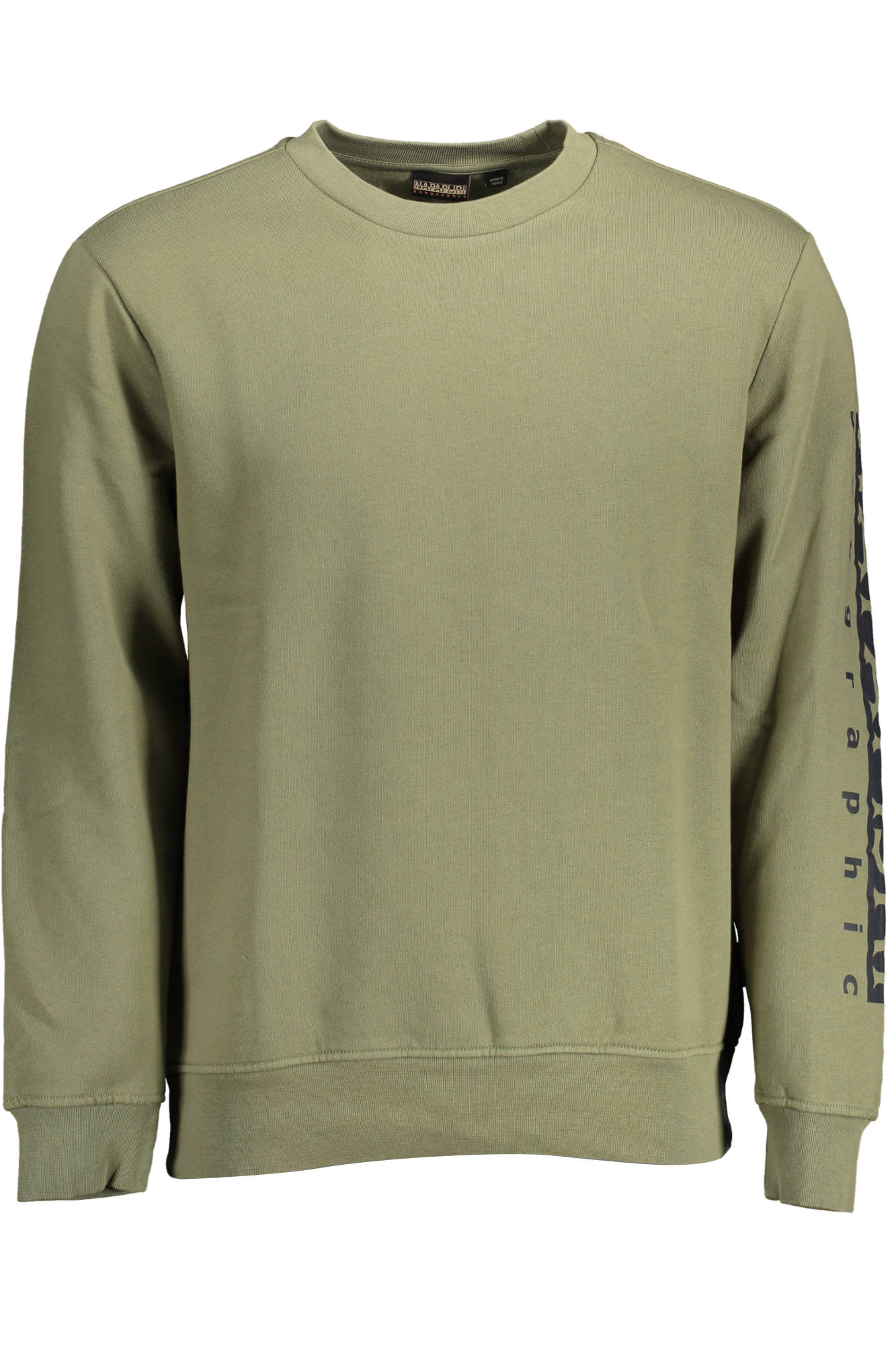Napapijri Sweatshirt Ohne Reissverschluss Herren Grün Grün Hauptbild