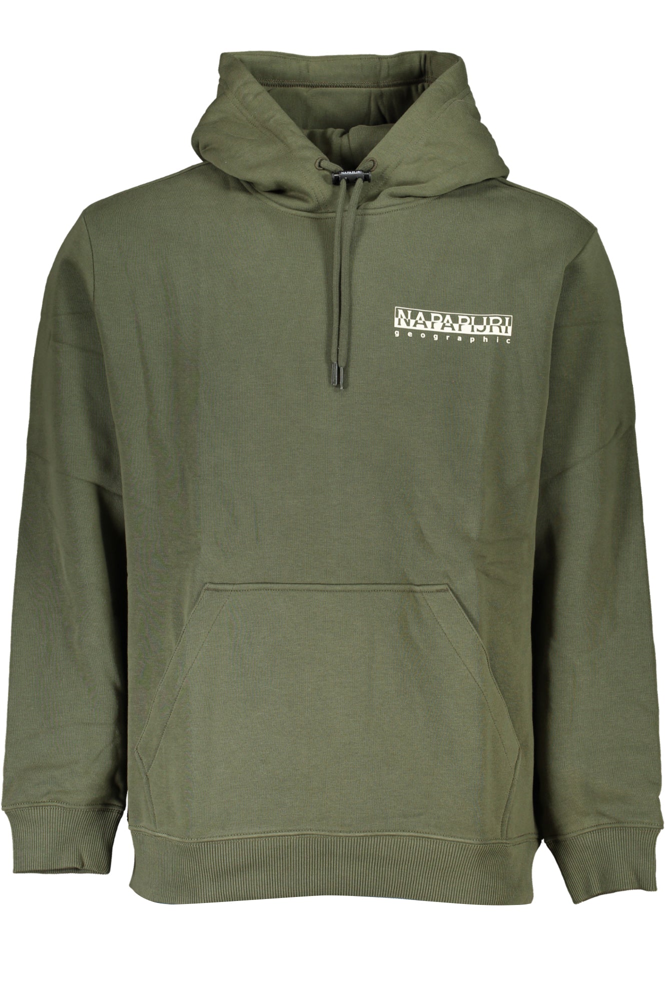 Napapijri Grünes Herren-Sweatshirt Mit Reissverschluss Grün