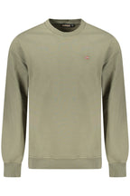 NAPAPIJRI HERREN-SWEATSHIRT MIT ZIP, GRÜN
