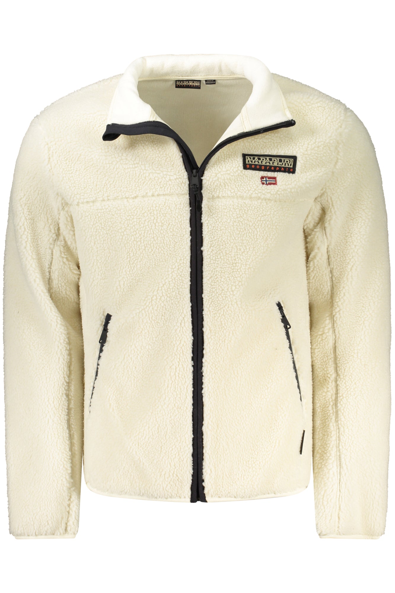 NAPAPIJRI Sportjacke Herren Weiss – Recyceltes Material & Regular Fit für Herbst/Winter Weiß