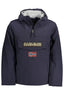 NAPAPIJRI Regenwaldjacke Herren – Blaue Winterjacke mit Kapuze und recyceltem Material Blau