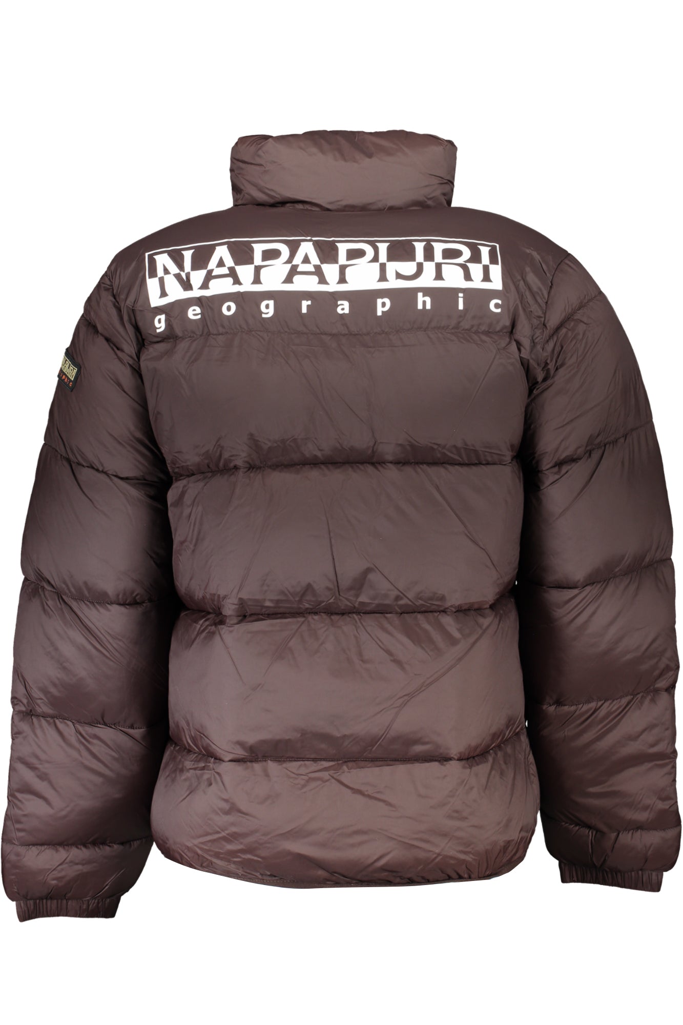 NAPAPIJRI Braun Herrenjacke – Regenjacke für Herbst/Winter mit recycelten Materialien Braun
