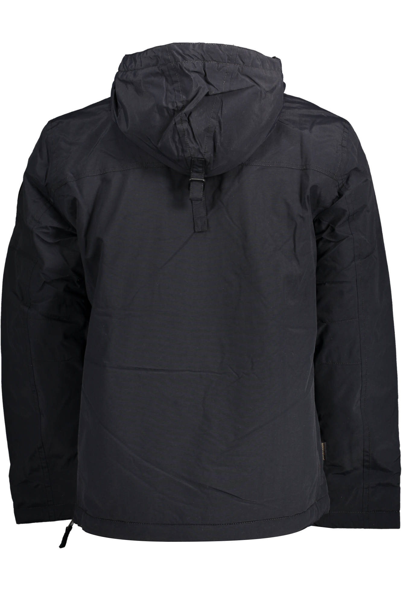 NAPAPIJRI Regenwaldjacke Herren – Blaue Winterjacke mit Kapuze und recyceltem Material Schwarz