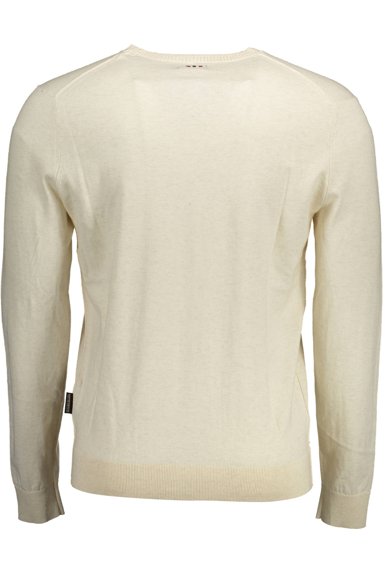 NAPAPIJRI Herrenpullover Beige – Langarm-T-Shirt mit Logo-Stickerei | soulluna.de Beige