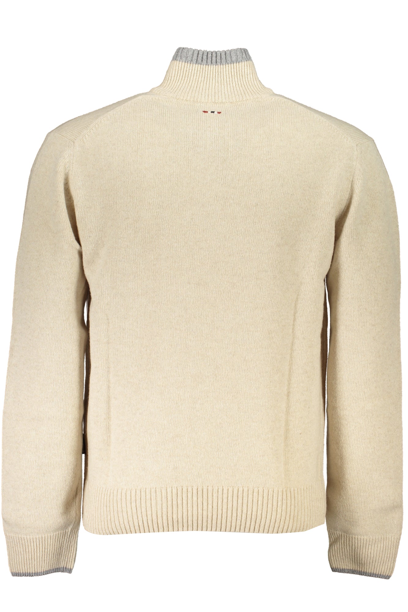 Napapijri Pullover Herren – Grauer Langarm-Pullover für Herbst/Winter | soulluna.de Beige
