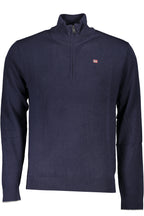 NAPAPIJRI BLAUER HERRENPULLOVER