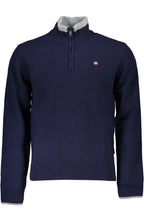 NAPAPIJRI BLAUER HERRENPULLOVER
