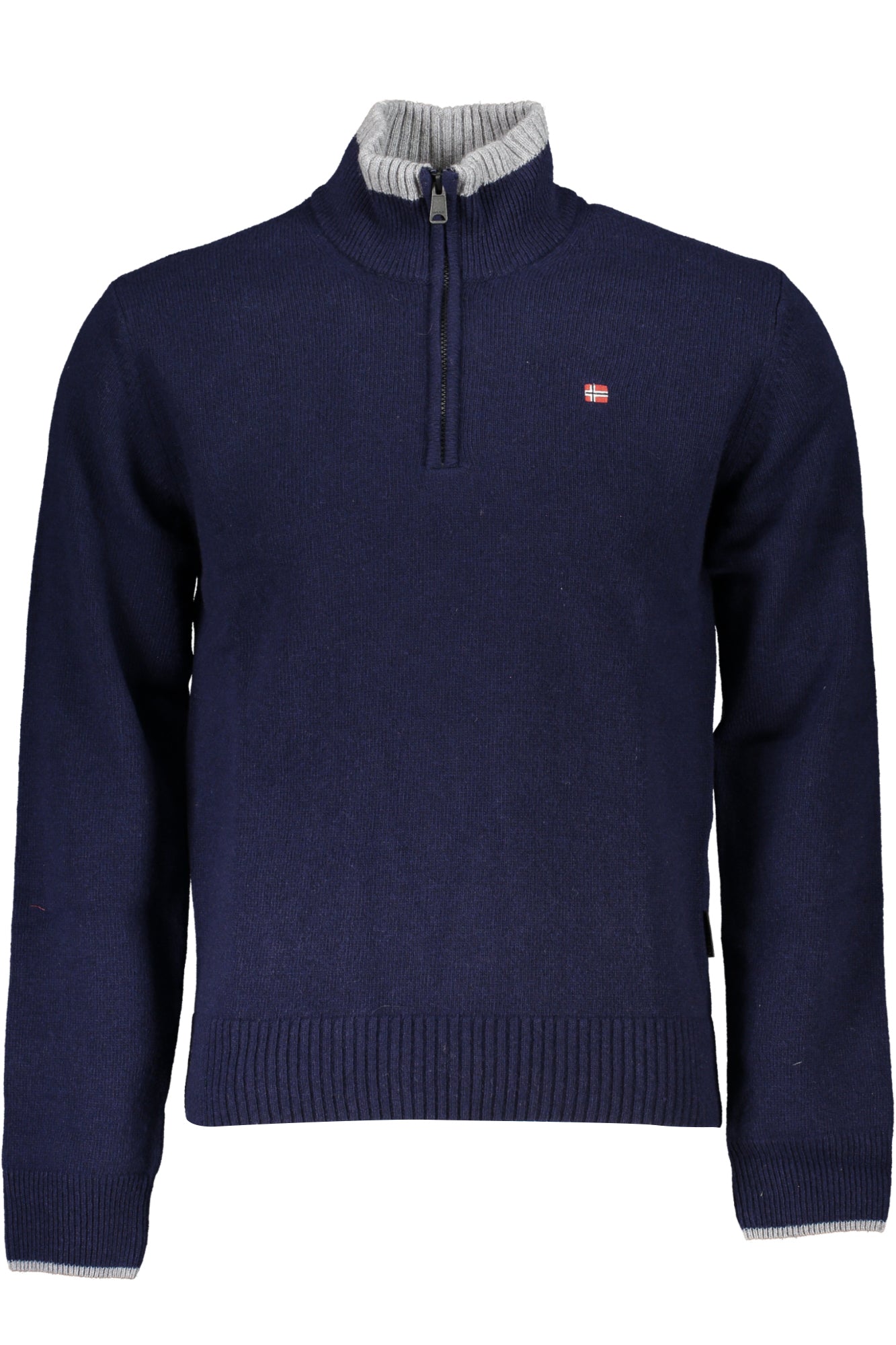 NAPAPIJRI BLAUER HERRENPULLOVER