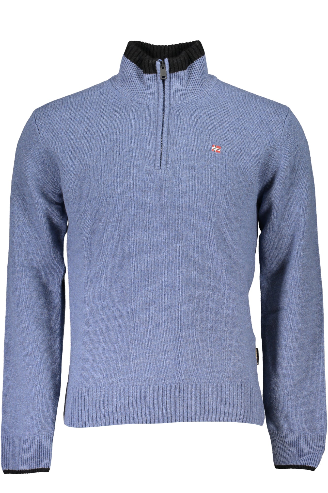 Napapijri Pullover Herren – Grauer Langarm-Pullover für Herbst/Winter | soulluna.de Blau