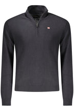 NAPAPIJRI HERREN SCHWARZER PULLOVER