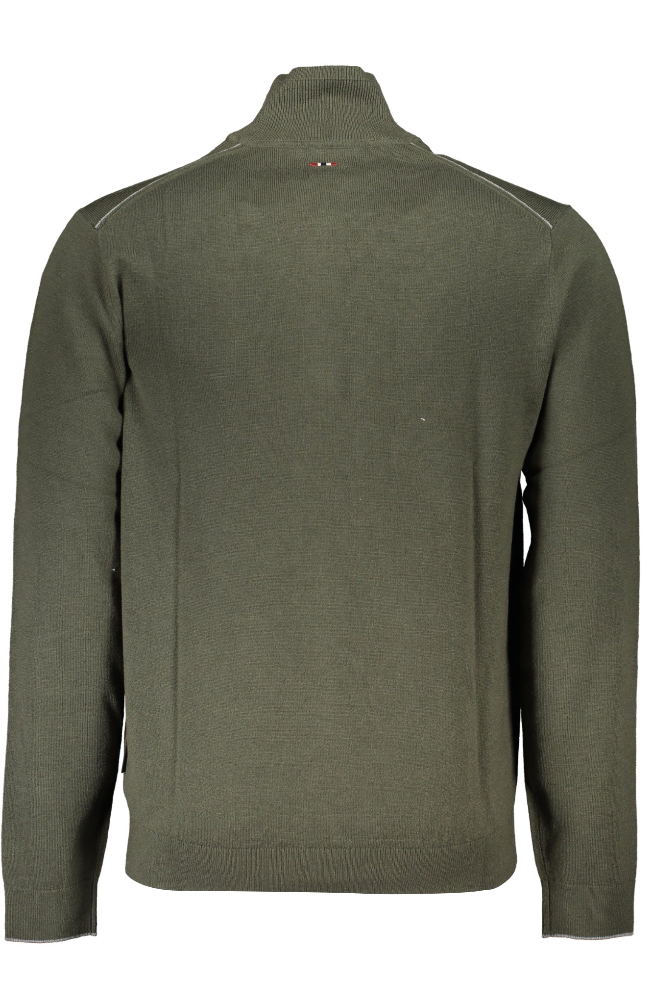 NAPAPIJRI Herrenpullover – Blauer Winterpullover mit Halbreißverschluss | soulluna.de Grün
