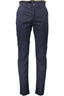NAPAPIJRI Hose Herren – Blaue Freizeithose mit 5 Taschen für Herbst/Winter Blau